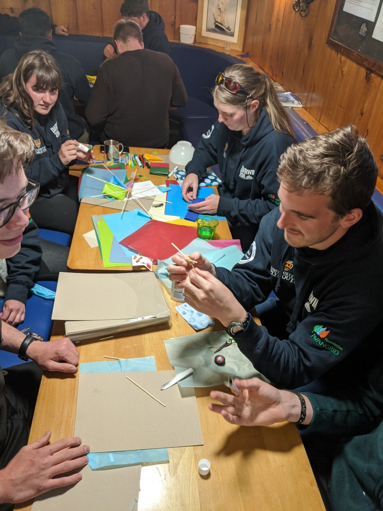Wind turbine design competition aboard the Darwin200 voyage around the British Isles in summer 2020
