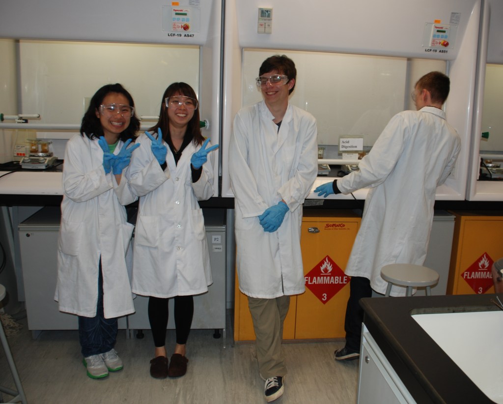 Students in the laboratory of City University of Hong Kong