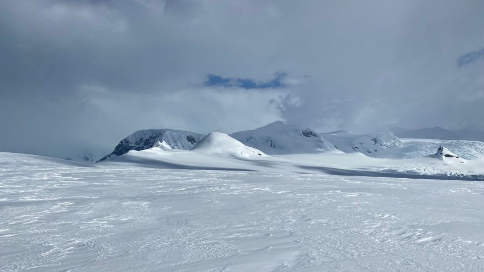 View of Forbidden Plateau, Antarctic Peninsula. (c) Antarctic Quest 21.