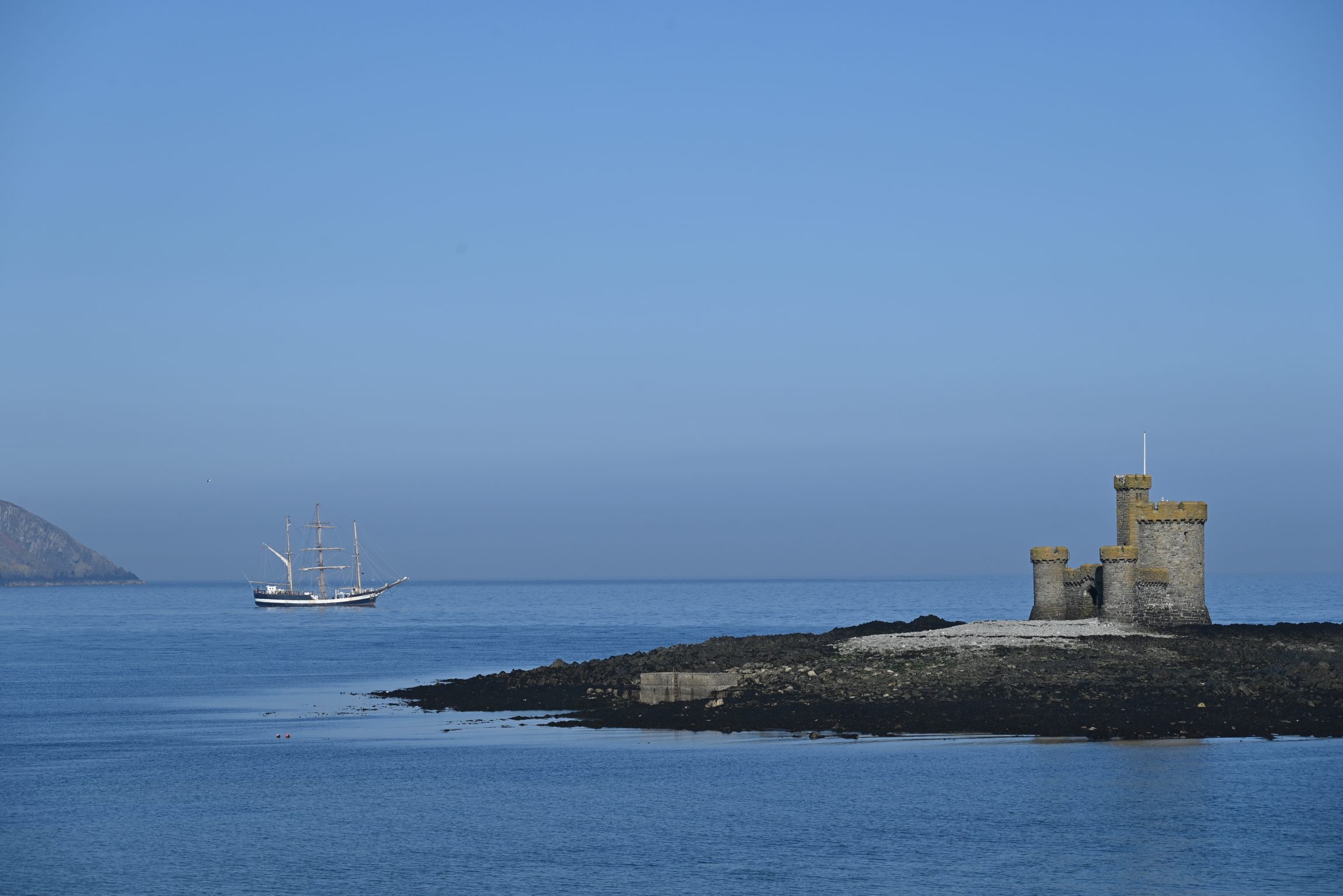 Pelican on anchor off Douglas
